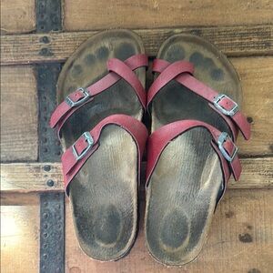 Birkenstock Red Sandals